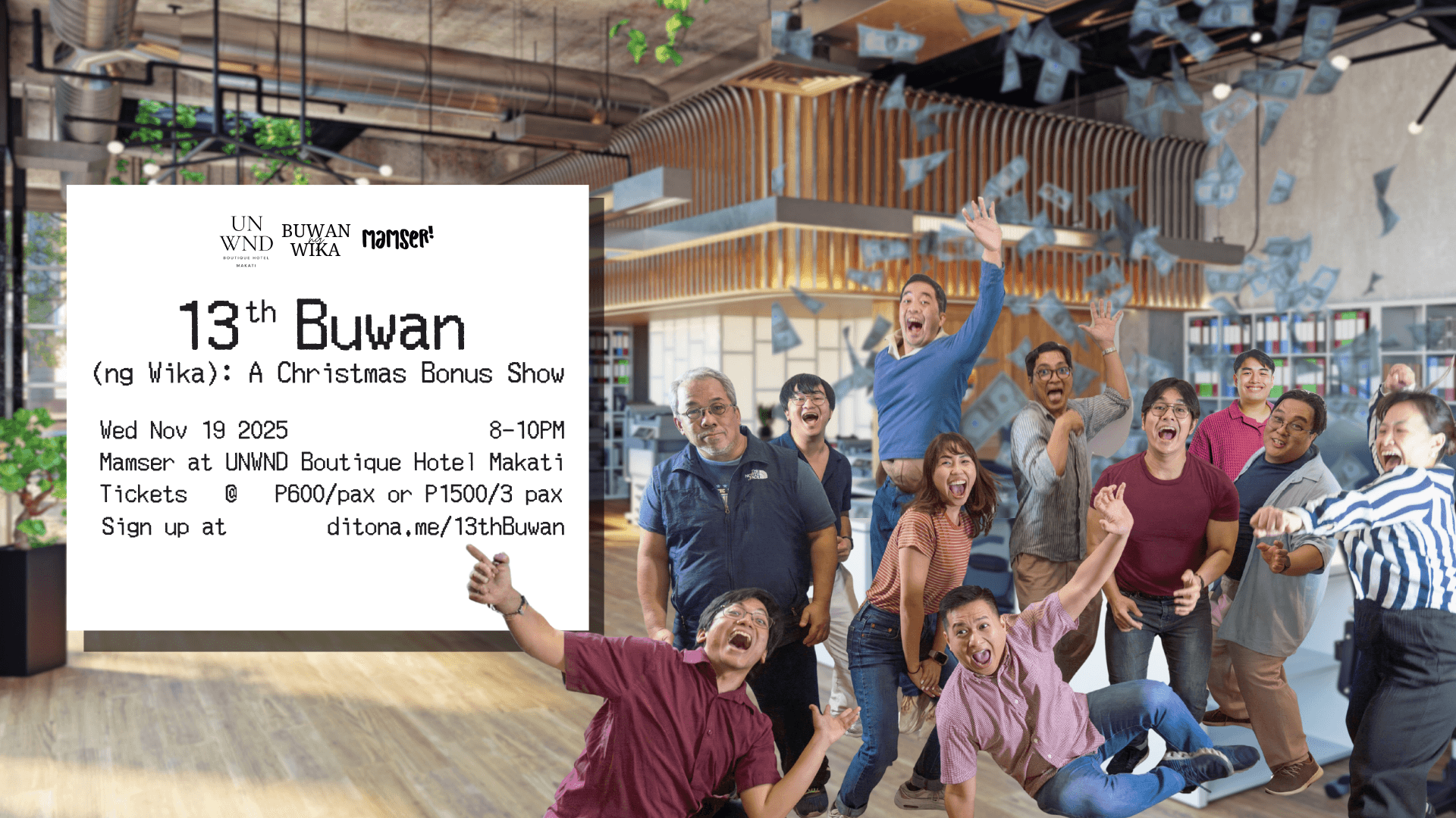 13th Buwan (ng Wika): A Christmas Bonus Show Poster