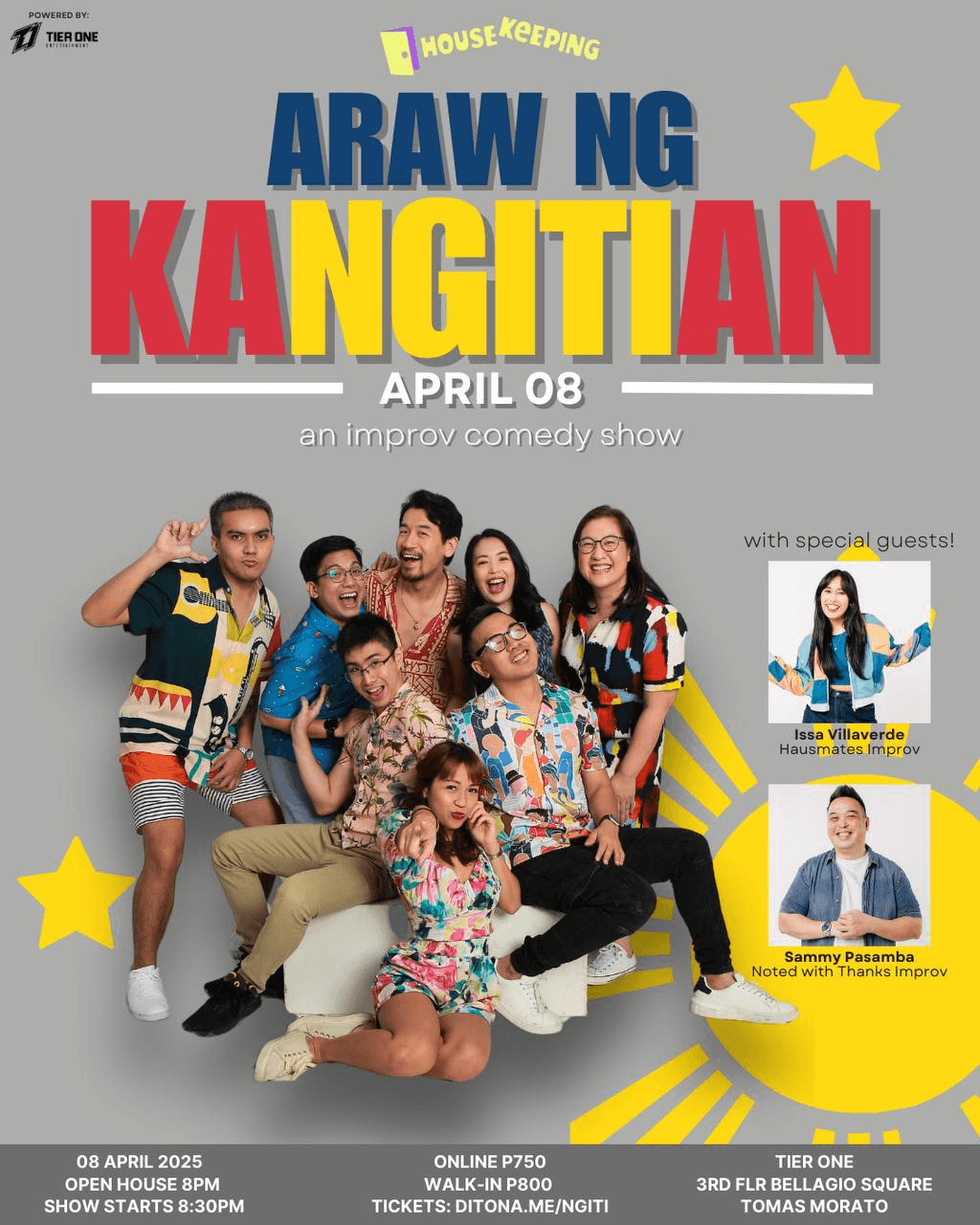 Araw ng KaNGITIan: An Improv Comedy Show Poster