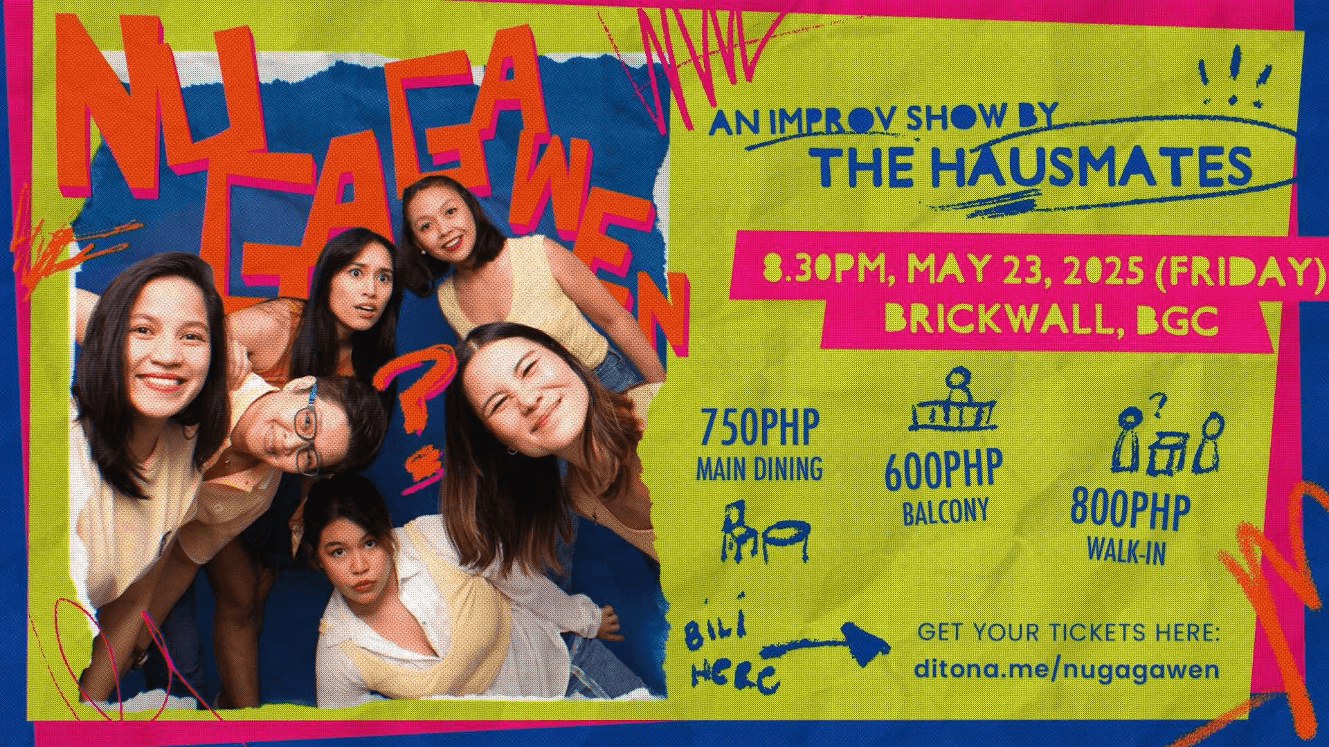 NUGAGAWEN? An Improv Show by The Hausmates Poster
