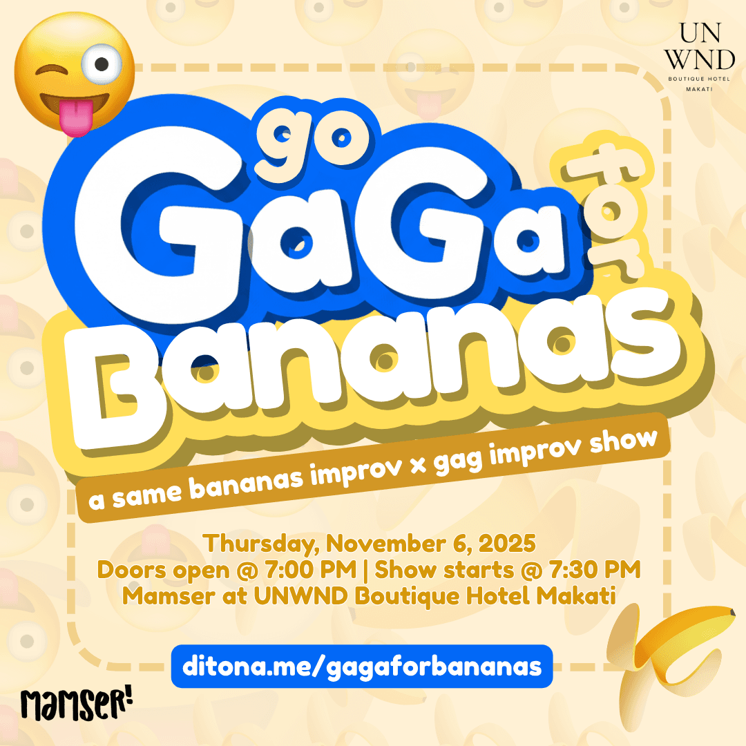 Same Bananas Improv x GAG Improv Show: Go Gaga for Bananas Poster