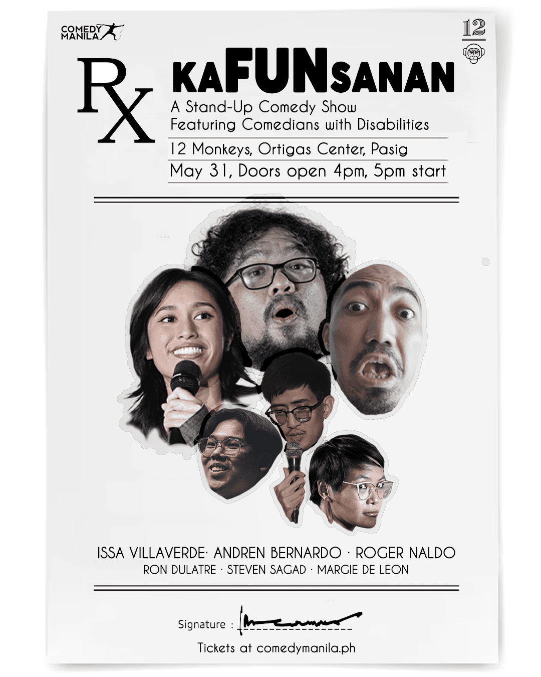 KAFUNSANAN: A Stand-up Comedy Show Poster