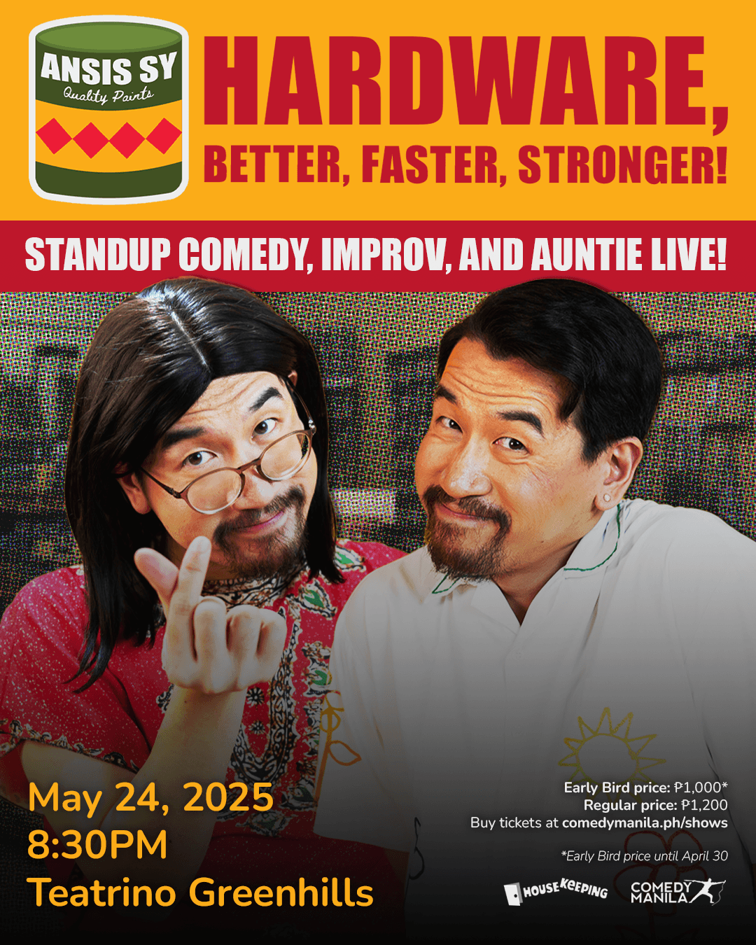 Hardware, Better, Faster, Stronger! (Evening Show) Poster