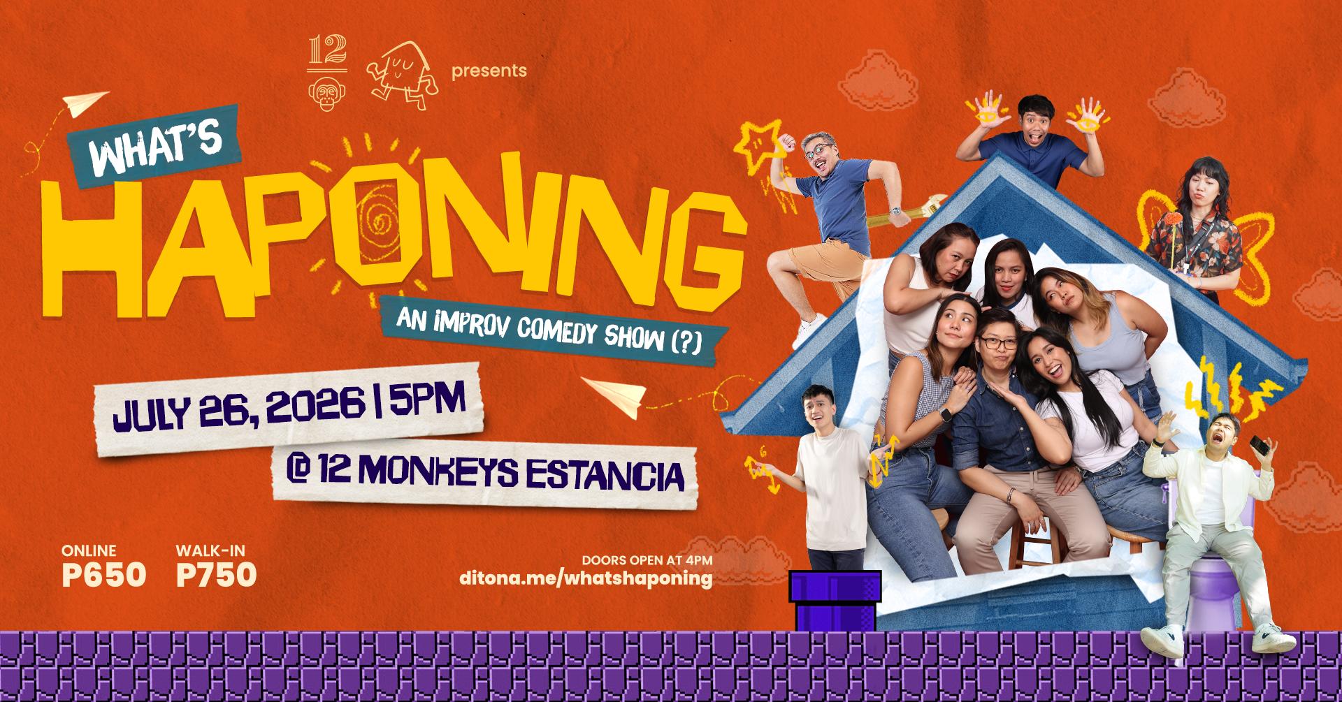 What's Haponing? Poster