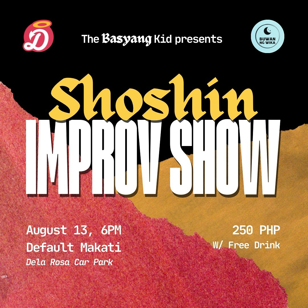 Shoshin Improv Show - A Spoken Word Poetry and Improv Show Poster