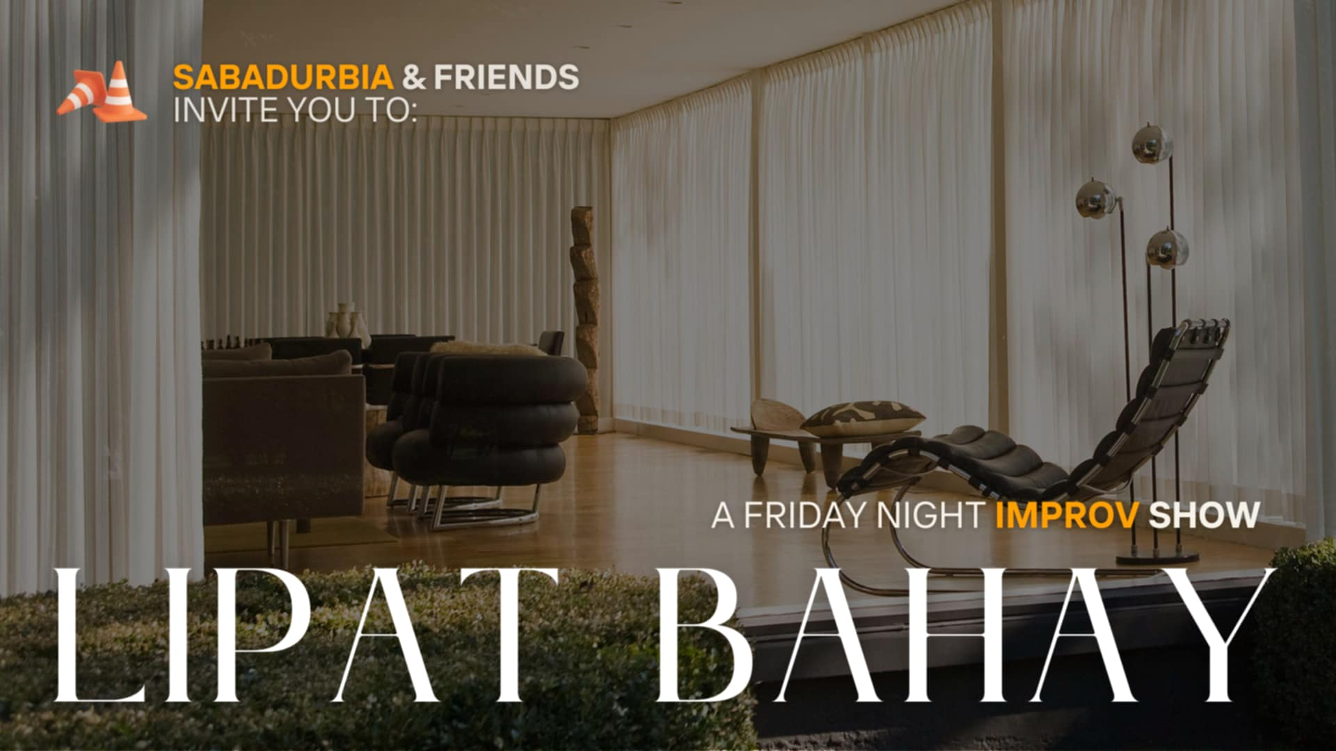 Lipat Bahay: A Friday Night Improv Show Poster