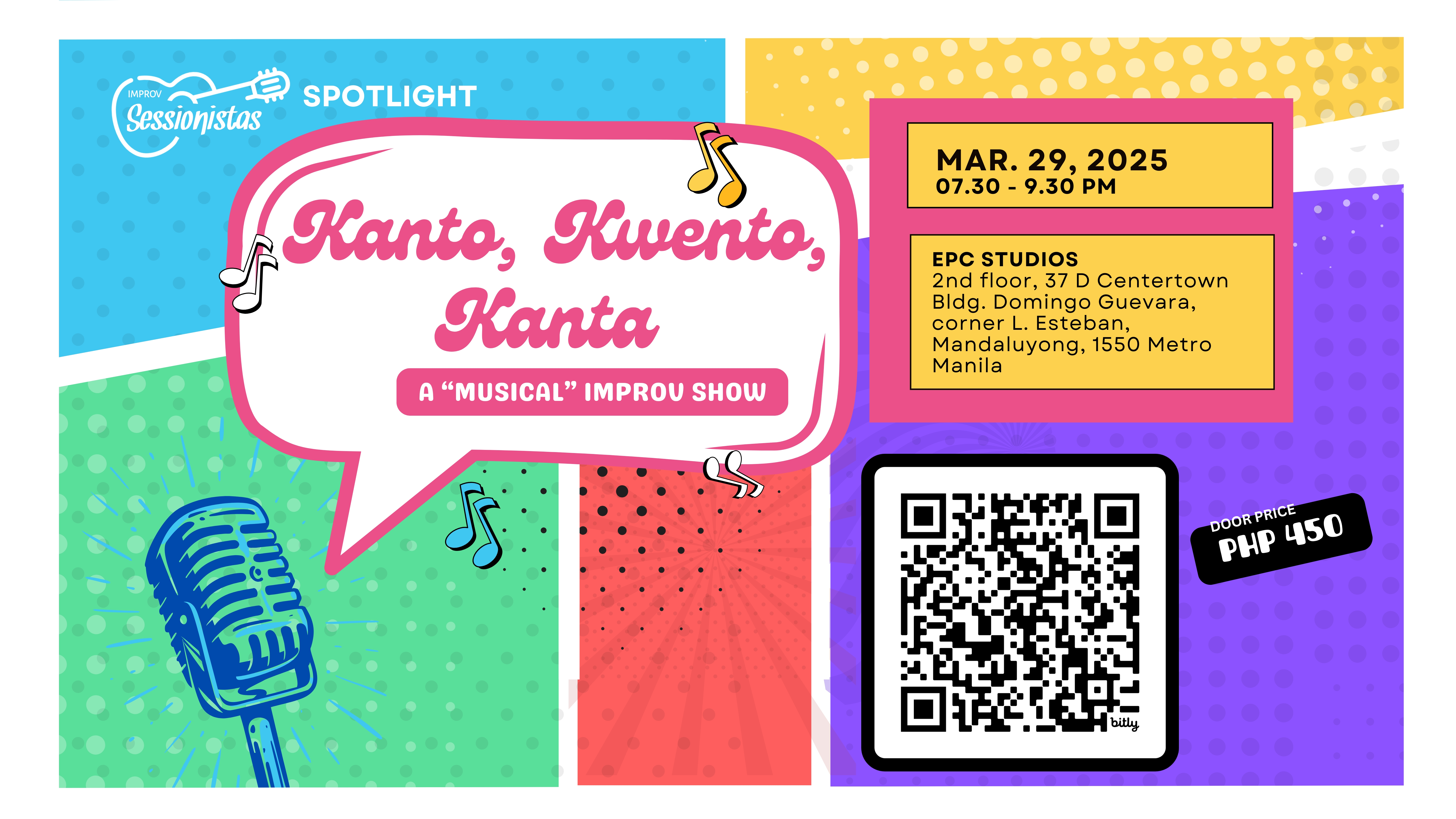 Kanto, Kwento, Kanta: A “Musical” Improv show Poster