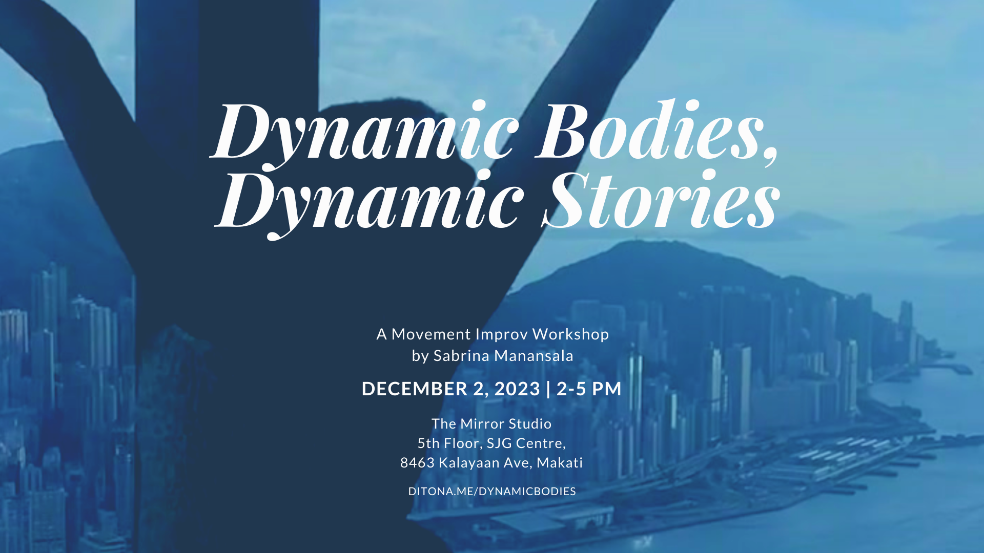 Dynamic Bodies, Dynamic Stories: A Movement Improv Workshop Poster