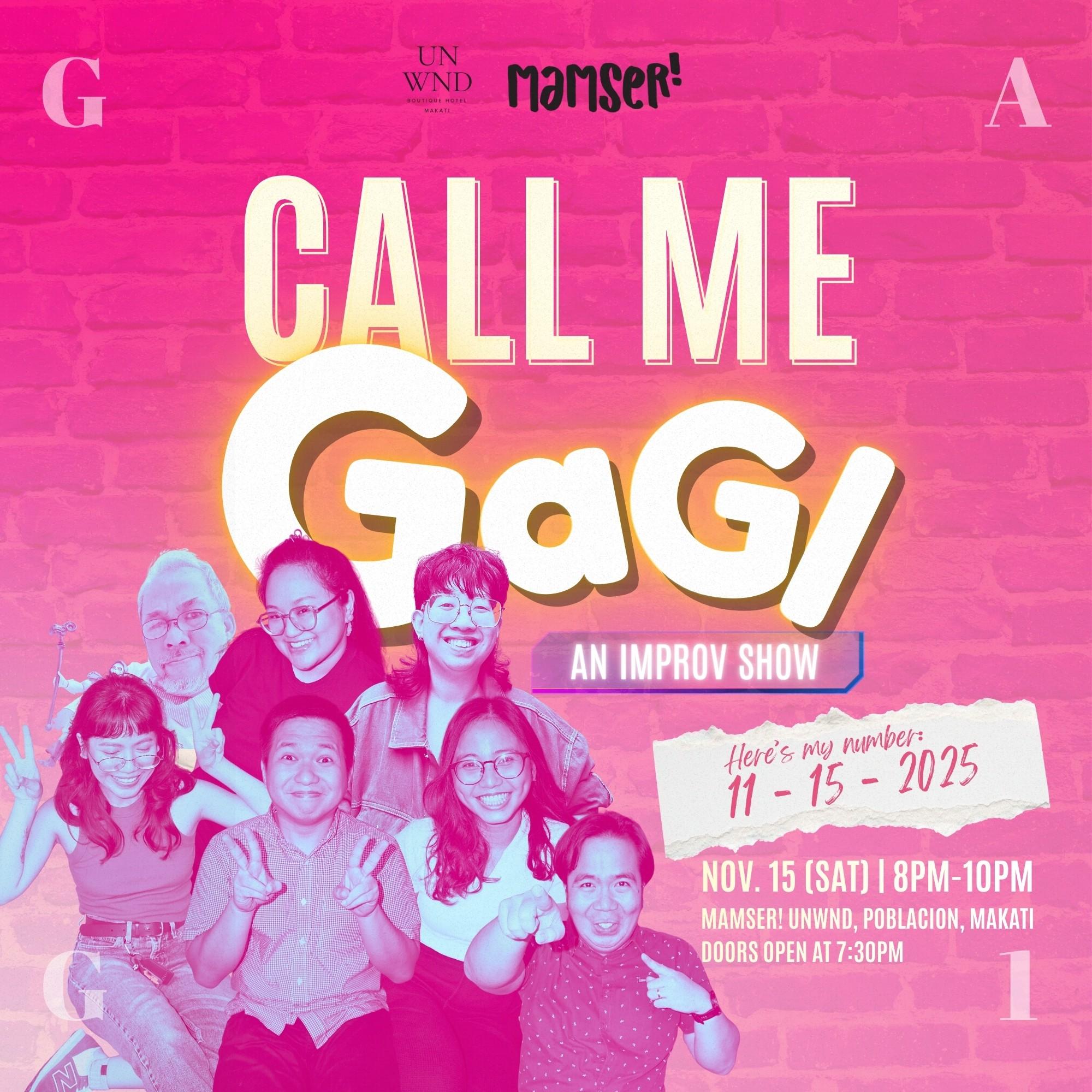 Call Me GAGI Poster