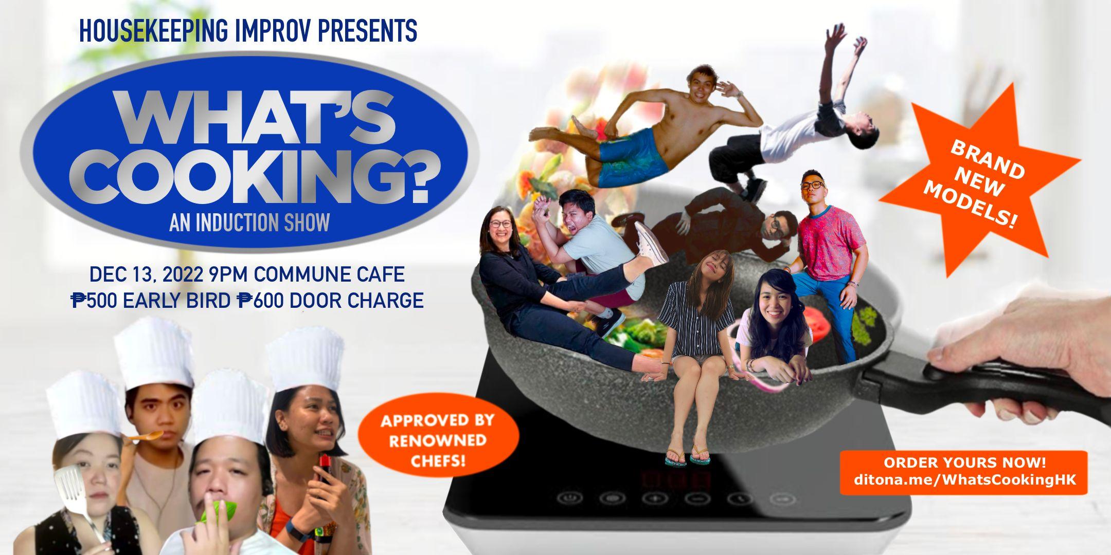 What's Cooking? An Induction Show Poster