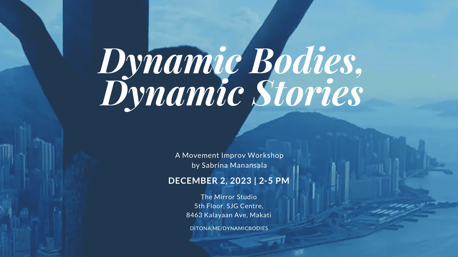 Dynamic Bodies, Dynamic Stories: A Movement Improv Workshop Poster